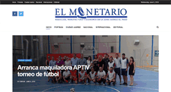 Desktop Screenshot of elmonetario.com.mx